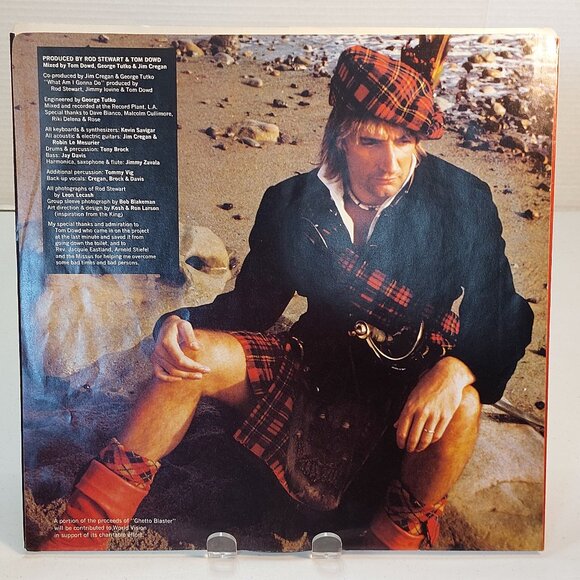 Rod Stewart ~ Body Wishes (Vinyl LP, 1983) - Picture 3 of 6